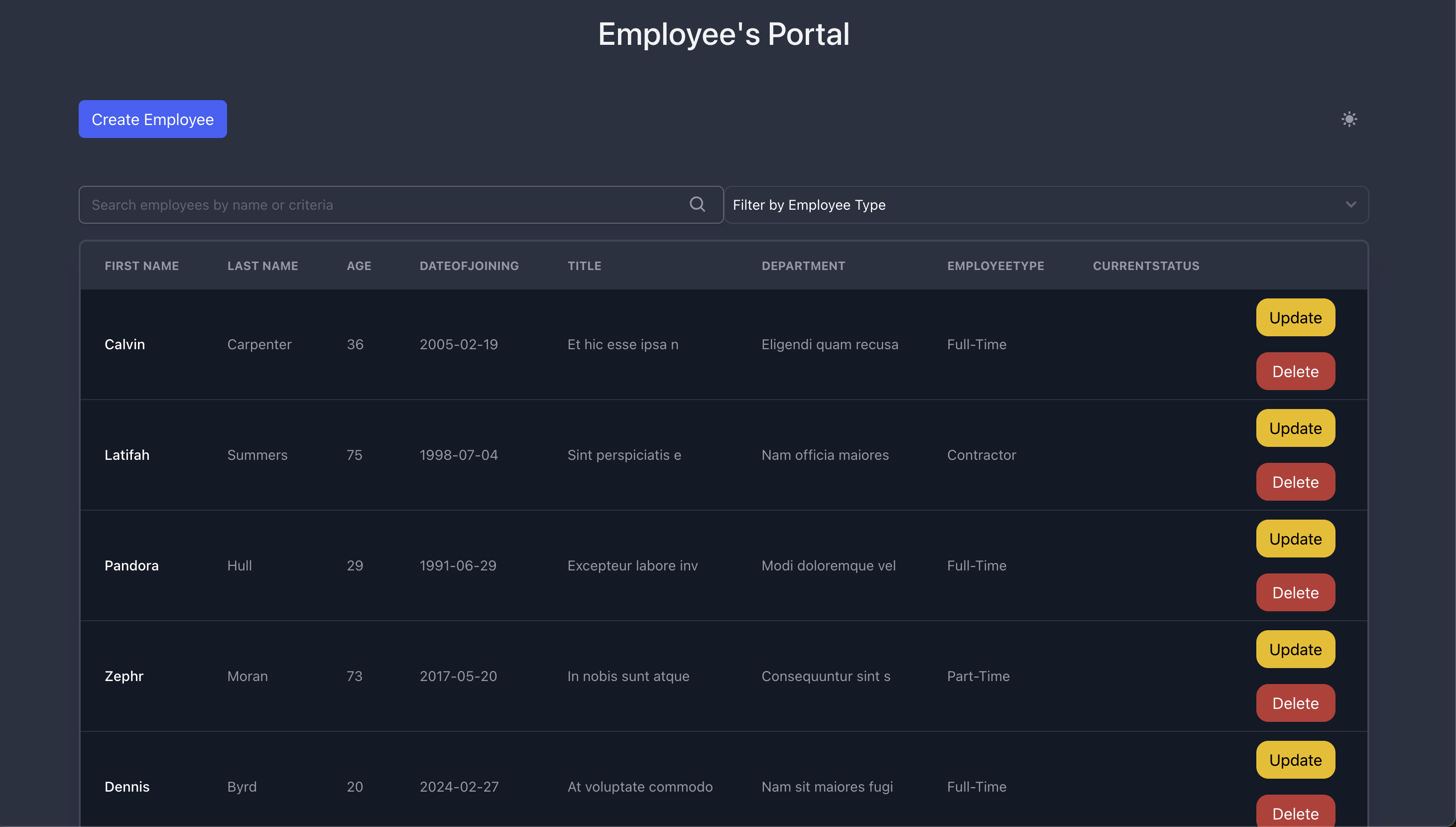 Employee Management System